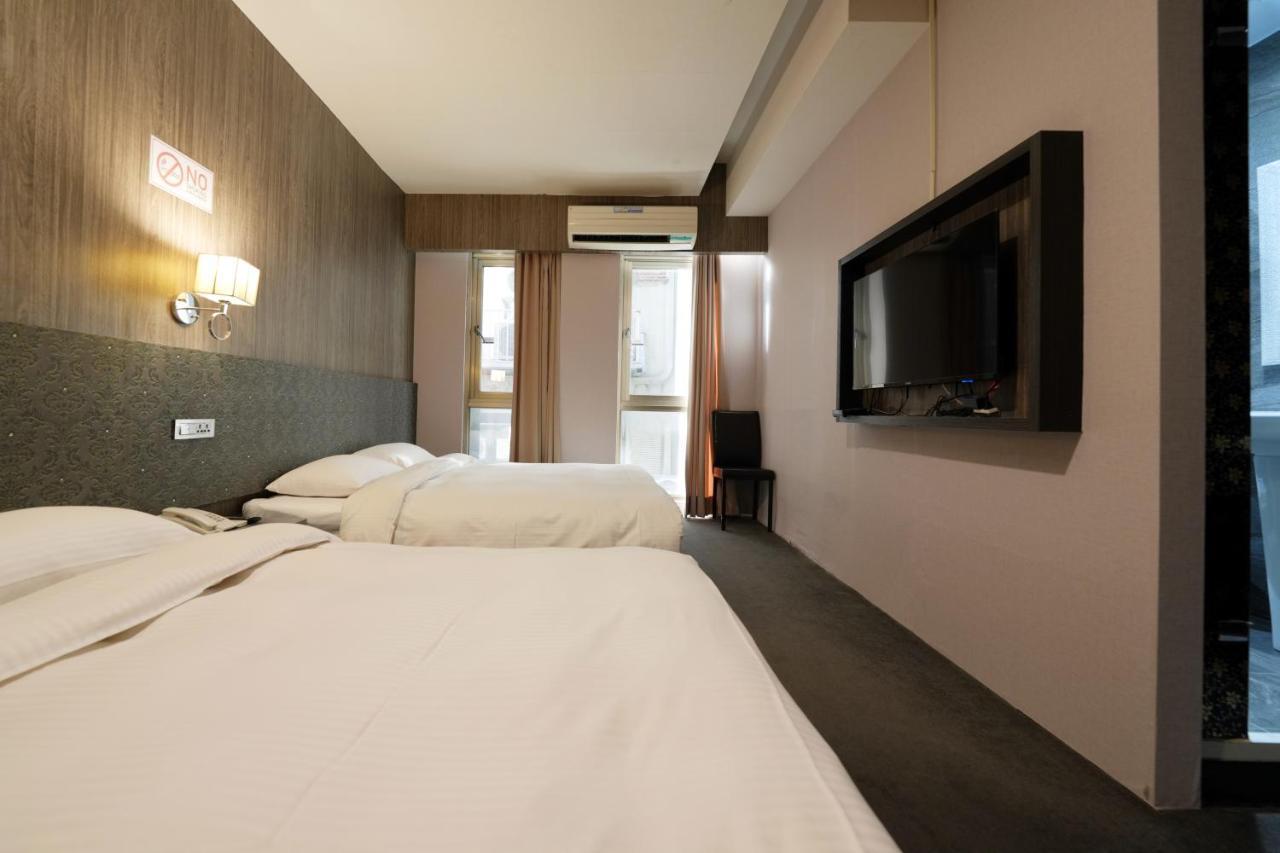 Meworld Hotel - Ximen Tchaj-pej Exteriér fotografie